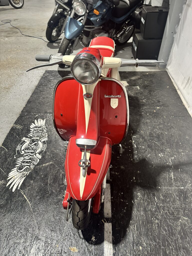 1979 Lambretta GP200 original motorcycle photograph L1