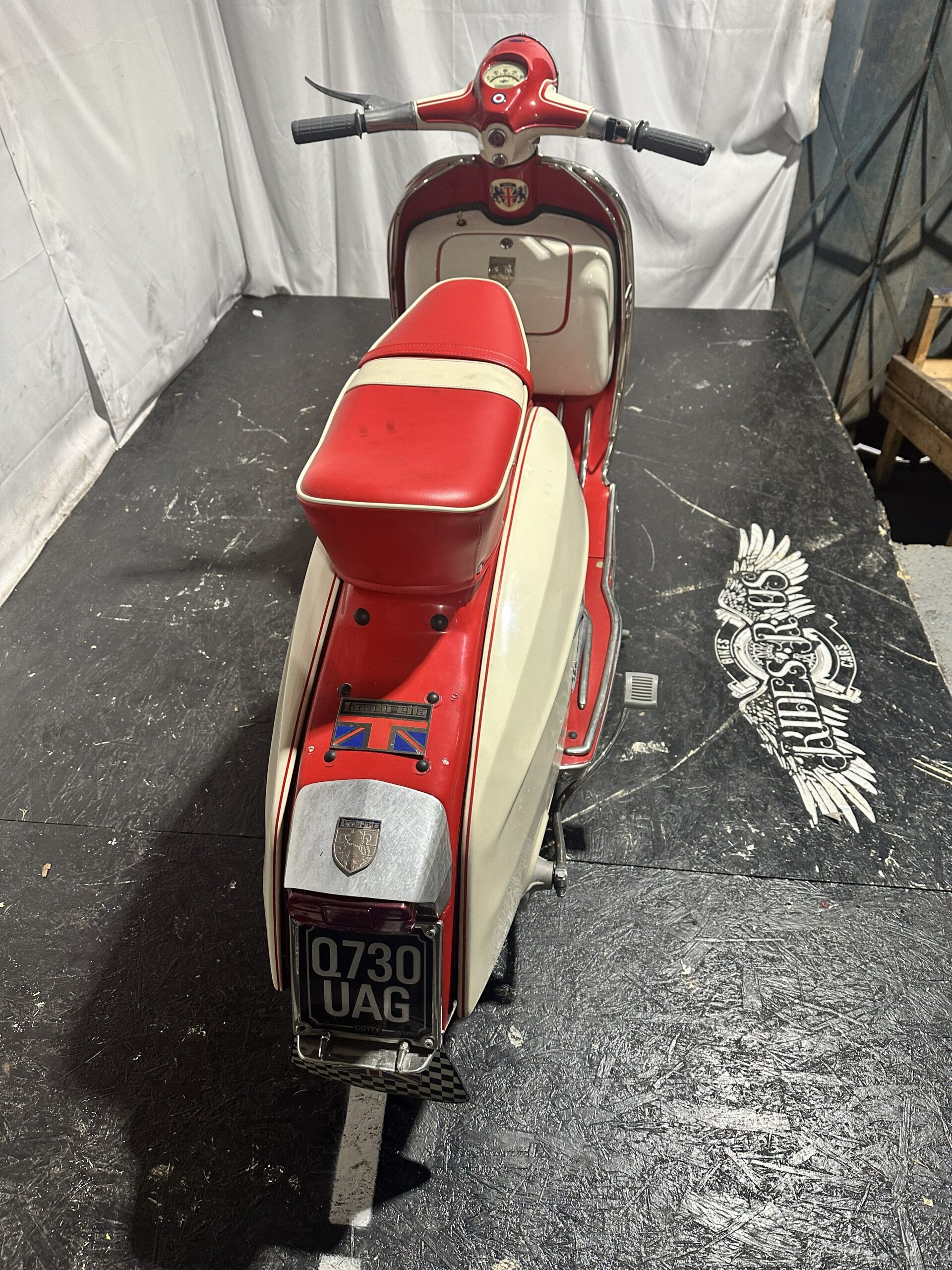 1979 Lambretta GP200 original motorcycle photograph L3