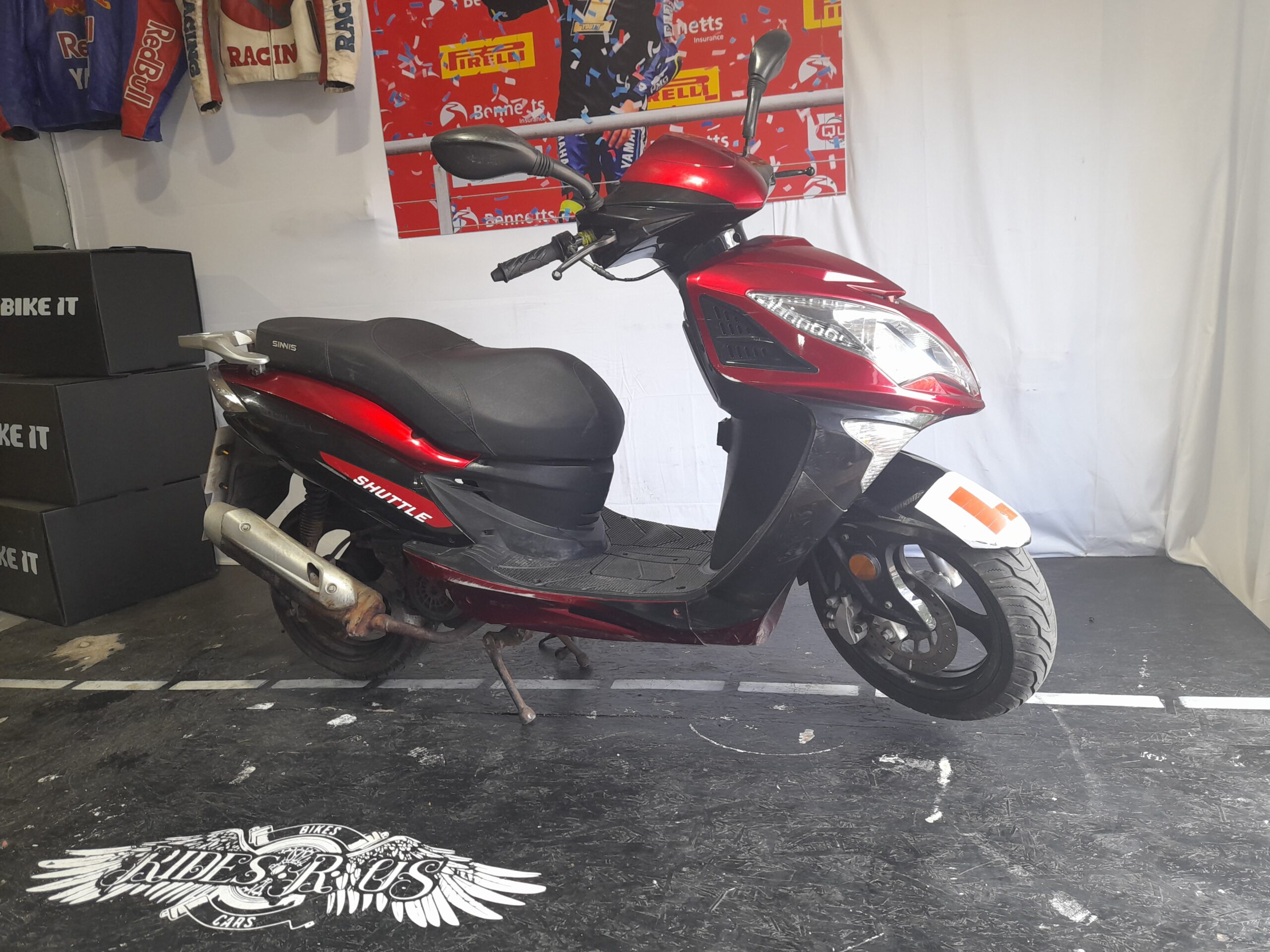 2022 Sinnis Shuttle 125cc – 19,627 Miles - Image 3