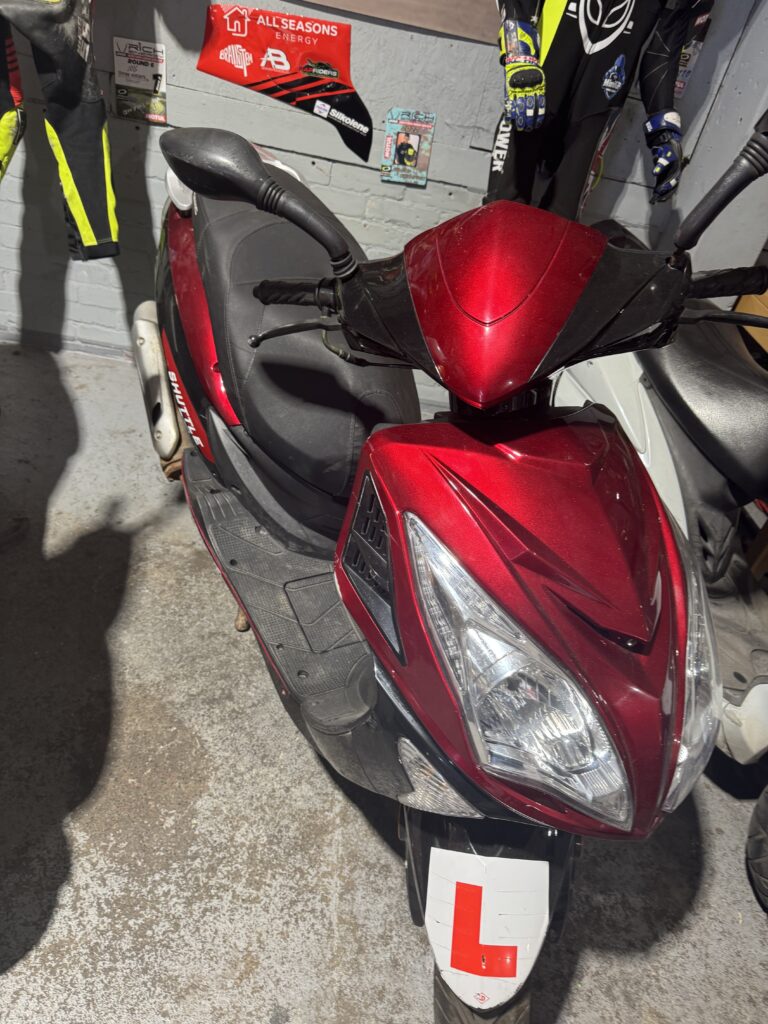 2022 Sinnis Shuttle 125cc – 19,627 Miles