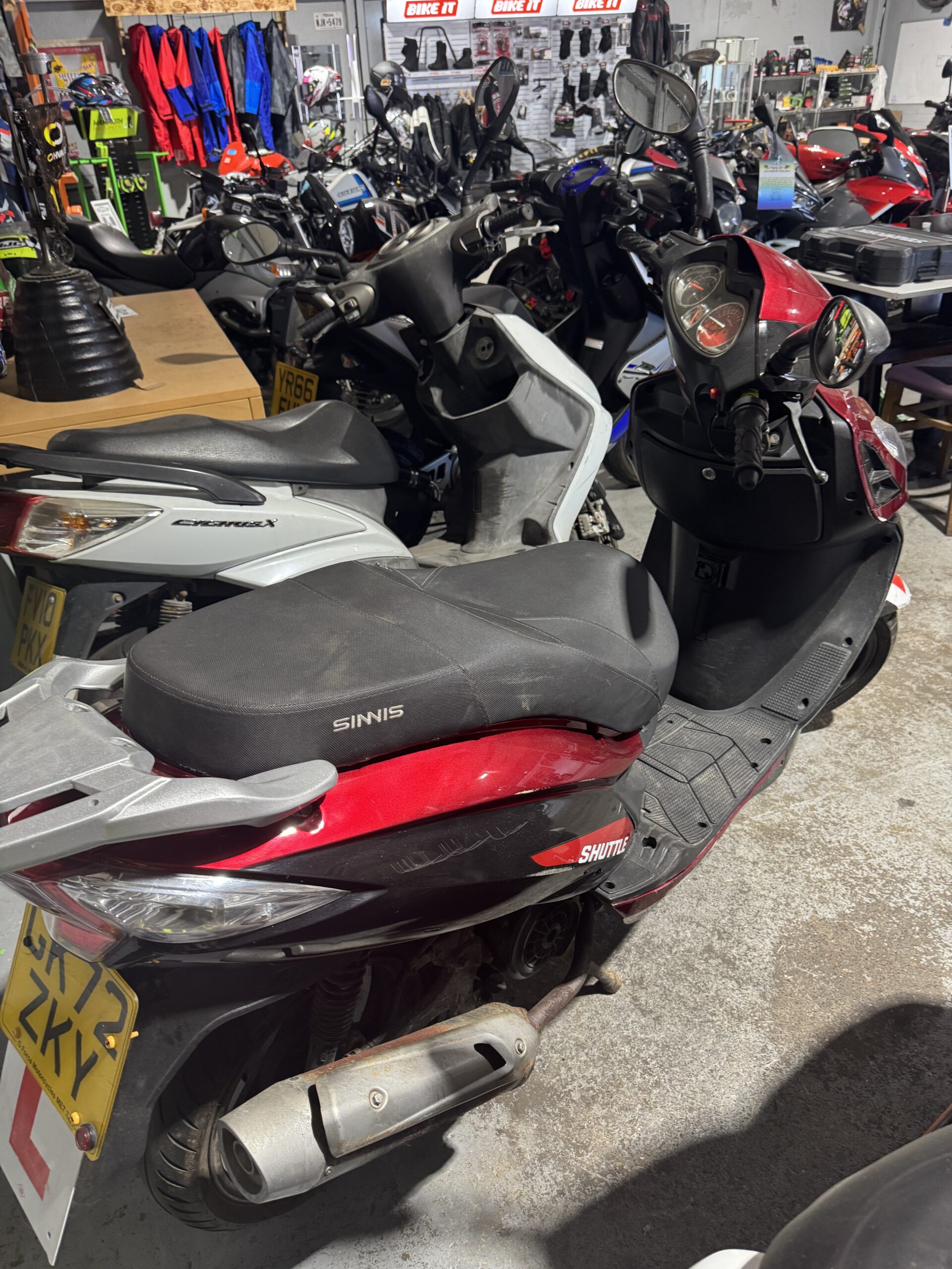 2022 Sinnis Shuttle 125cc – 19,627 Miles - Image 4