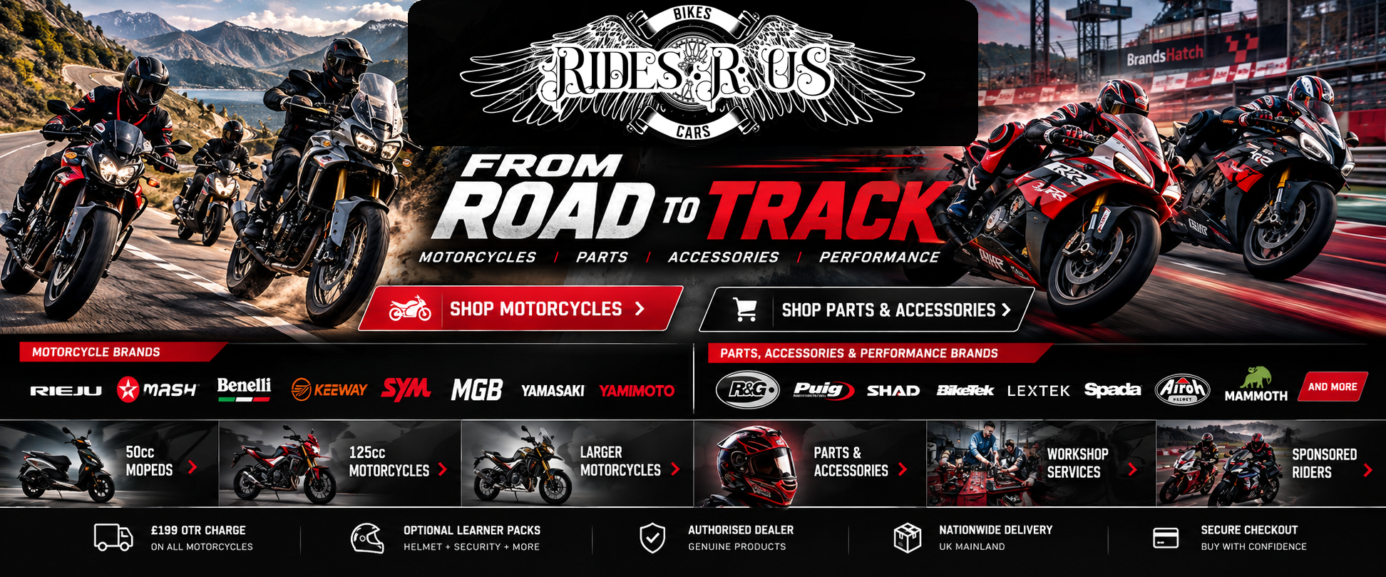 Rides R Us — From Road to Track
