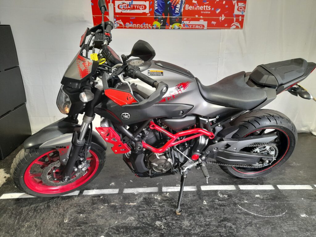 2015 Yamaha MT-07 MotoCage used motorcycle photograph